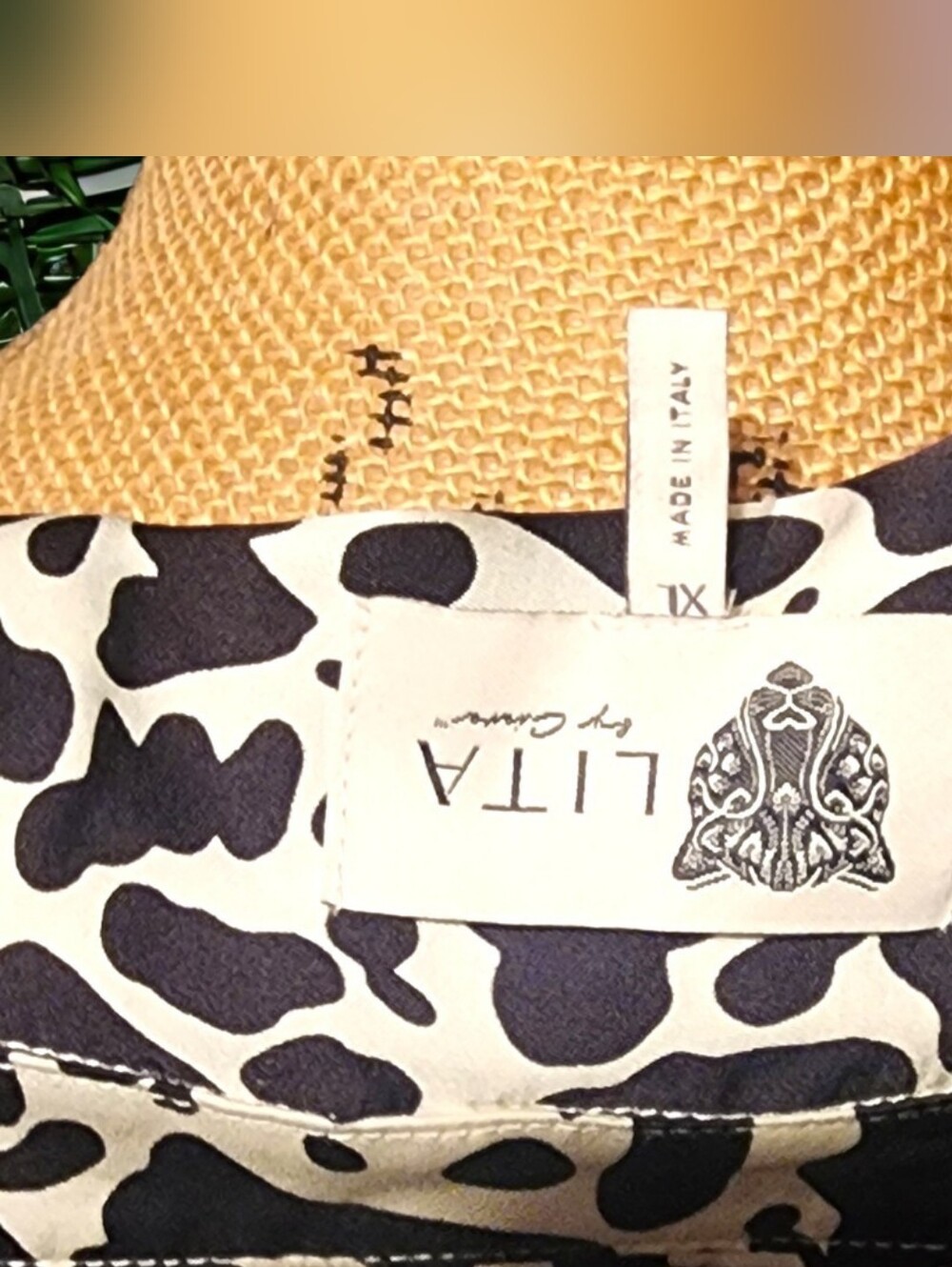 Revolve Lita By Ciara Viscose Black & White Cheetah Print Shirt - Picture 2 of 11
